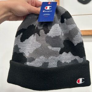 Champion Camo Grey/Black Beanie